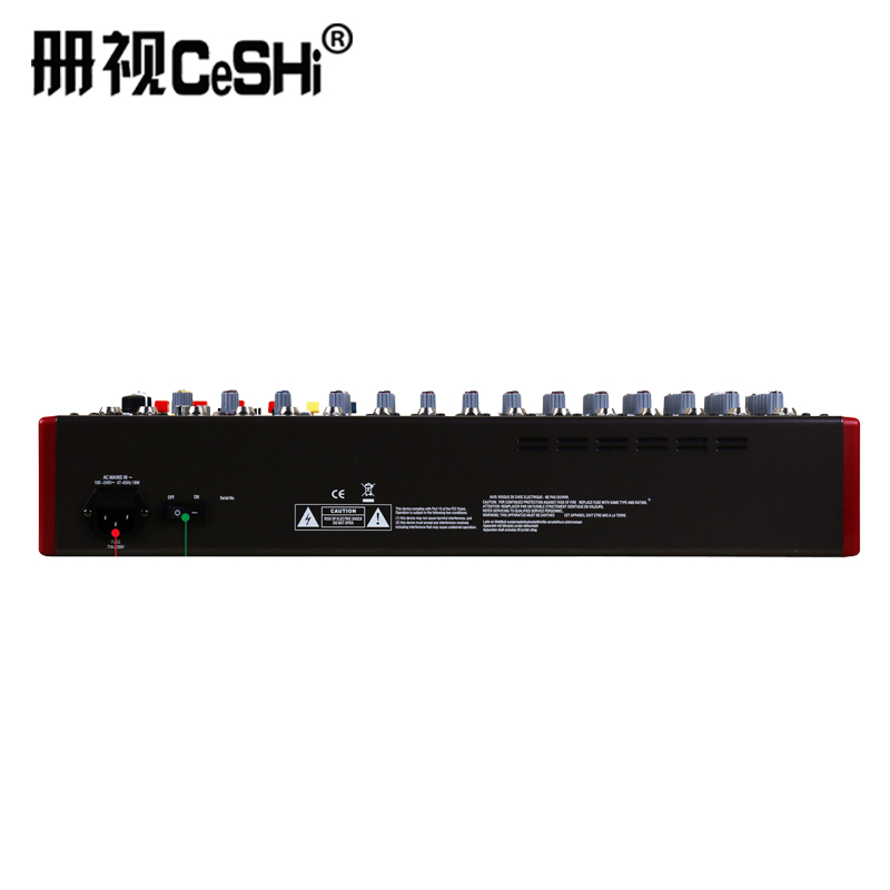 册视监控器材配件专业12路纯调音台ZED12台高清大图