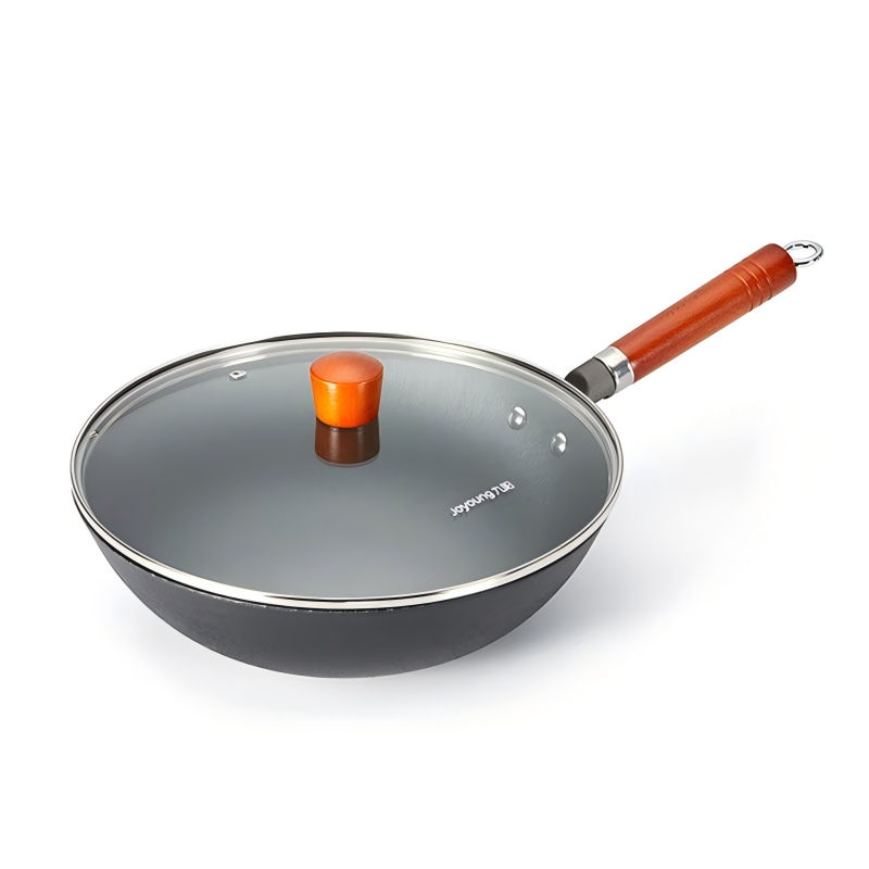 九阳(Joyoung) 家用无涂层30cm大铁锅炒锅 CZB3028(可定制LOGO)