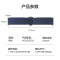 美的(Midea)石墨烯踢脚线取暖器可折叠式家用电暖器智能遥控防水电暖气片大面积暖风机移动地暖[HDW22EVA] 蓝色