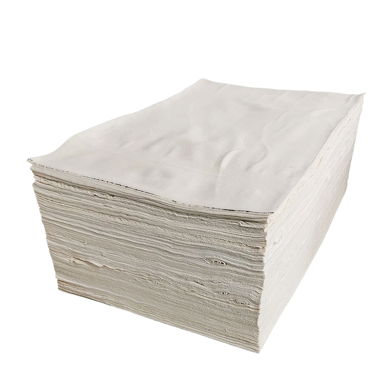 捷犀 擦机布 40*60cm 白色25kg/件高清大图