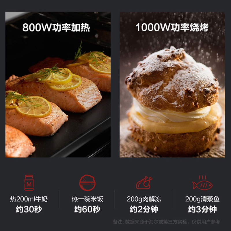 海尔微烤箱一体23L微波炉MX-68EG