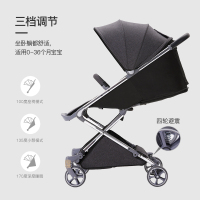 [315预售]YUYU8代高景观婴儿推车可坐可躺轻便折叠高景观可登机避震宝宝手推车