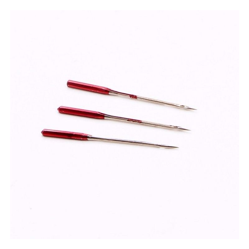 多功能缝纫机针防跳机针家用缝纫机针弹性布料迷你蝴蝶防跳线机针