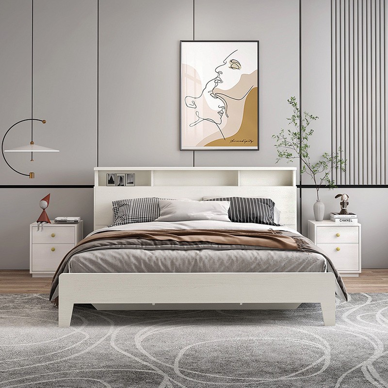 5米/1.8m主次卧室房单双人大床床头柜床头可置物