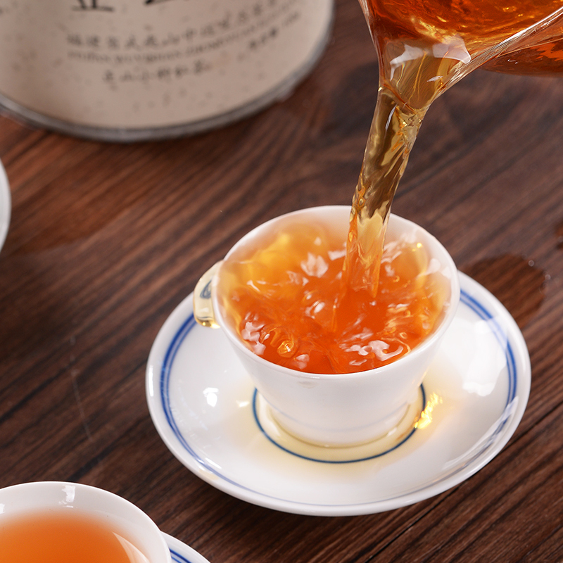 (100g*2罐)苑芳2019新茶正山小种红茶罐装特级浓香型红茶
