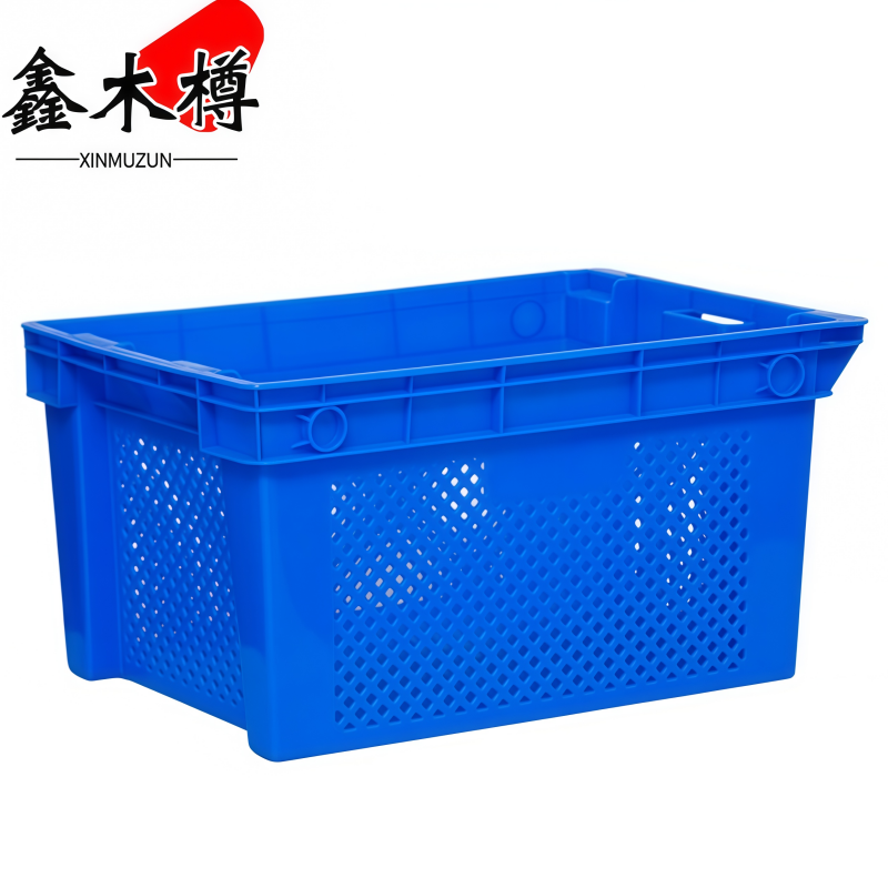 鑫木樽塑料筐62*42*31.5cm个高清大图