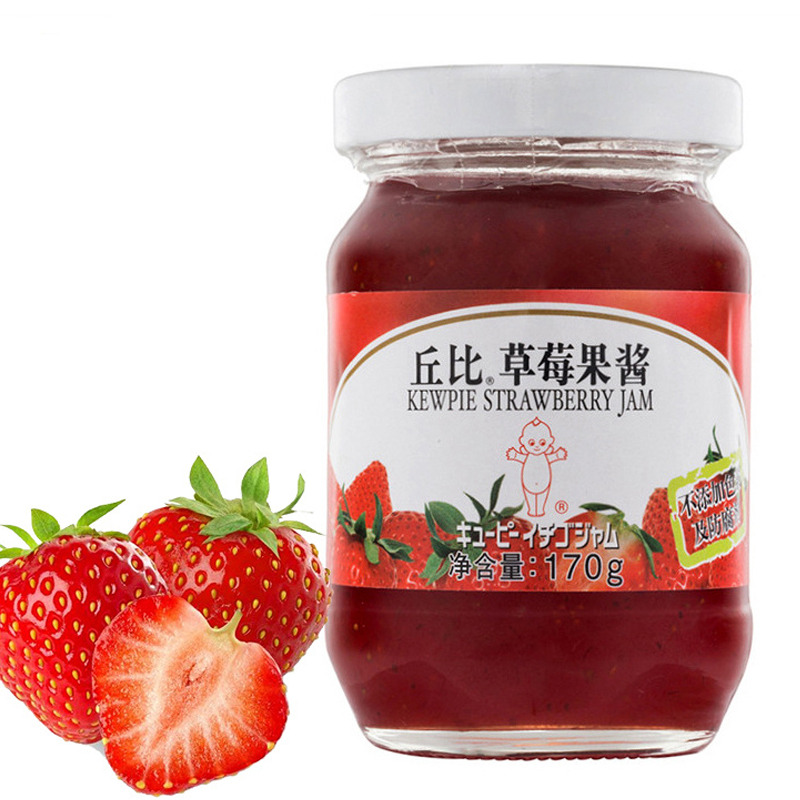 丘比 草莓酱170克/瓶装国产食品调味品酱料沙拉汁/酱
