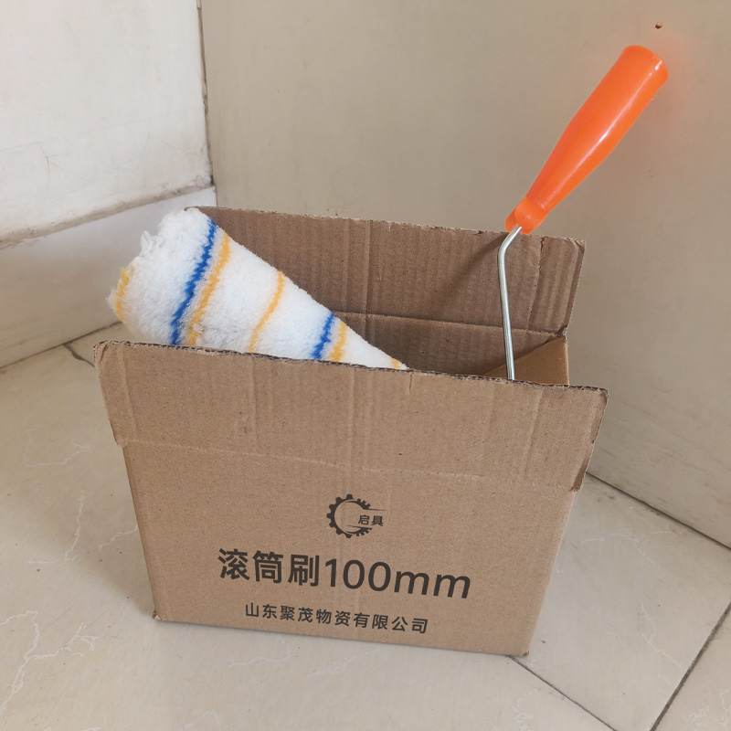 启具滚筒刷100mm 把高清大图