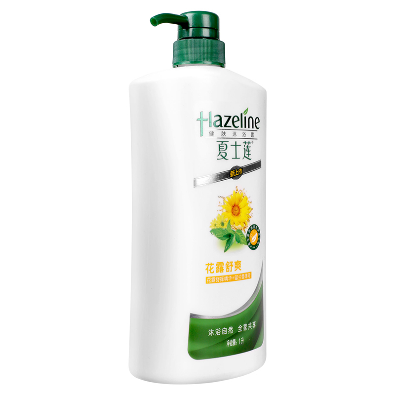 夏士莲 健肤沐浴露 花露舒爽1L(单位:瓶)