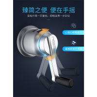 [好太太(Hotata)|实体店同款]好太太晾衣架 手摇升降式晾衣架 金属铝合金双杆式室内阳台家用手动晒衣架升降晾衣架