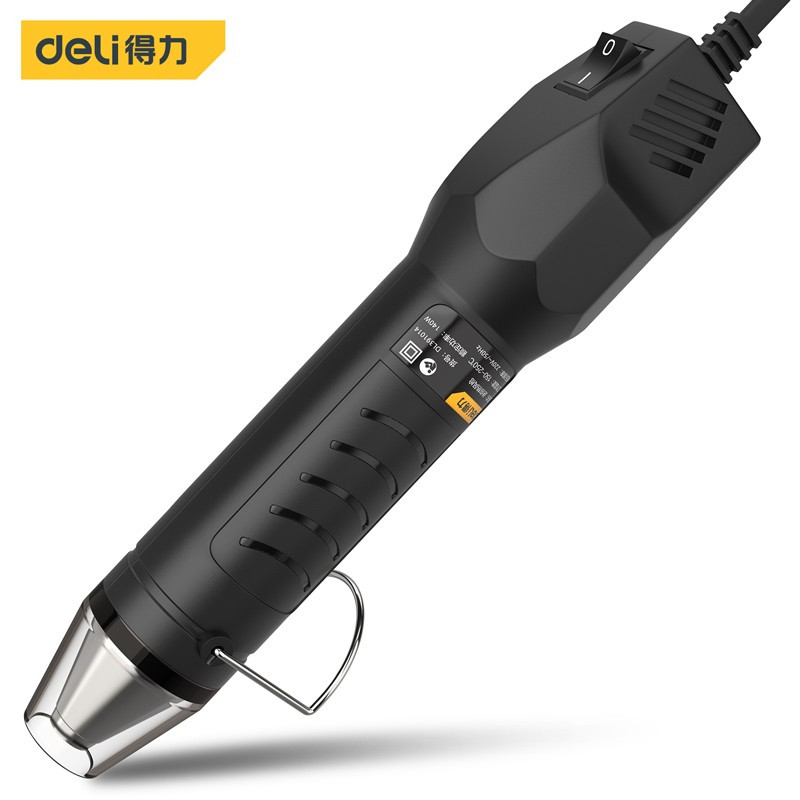 得力工具DL391014迷你热风枪笔式(黑)140W