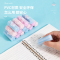 得力deli71136橡皮擦樱花系列6块装小学生用可爱卡通儿童果冻水果像皮象皮擦擦的干净少屑