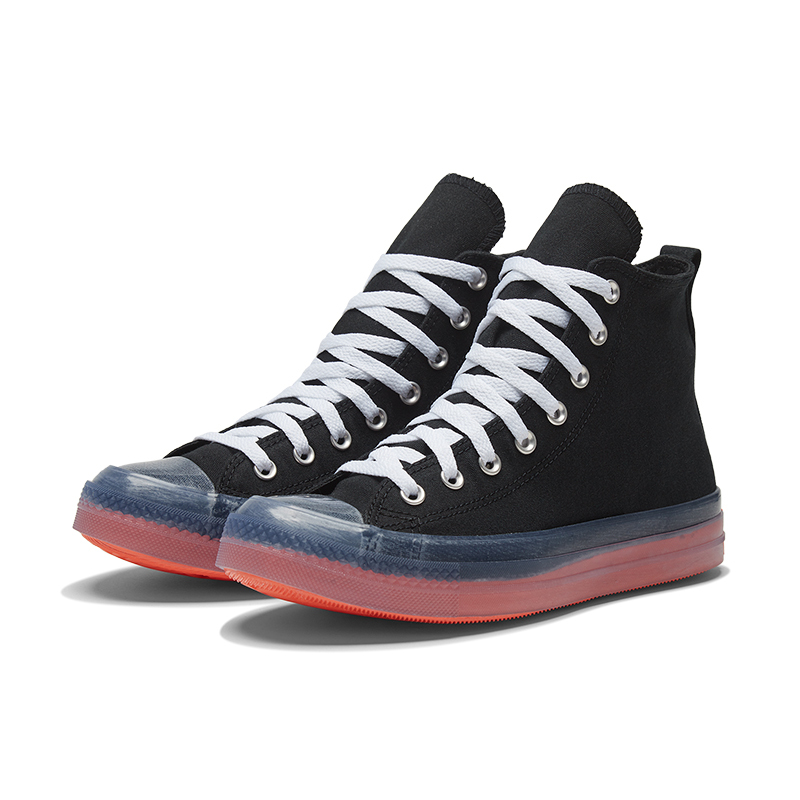 converse匡威女鞋allstarcx潮流百搭帆布运动鞋小橘底潮167809c