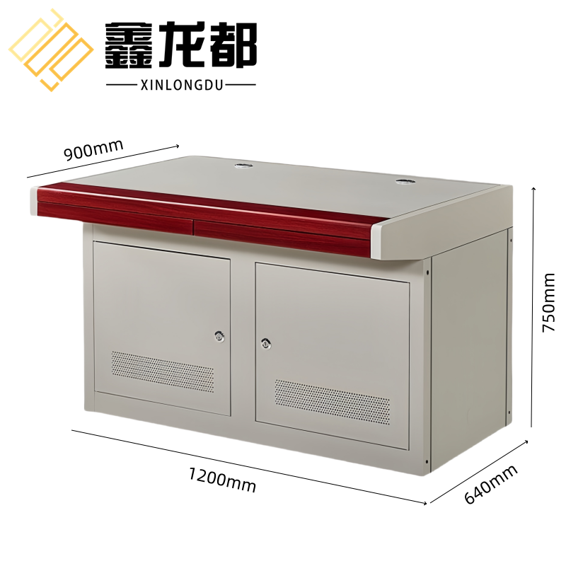 鑫龙都 多媒体操作台双联台