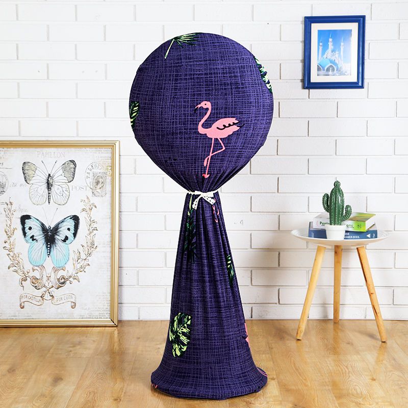 弹力布全包电风扇罩布艺防尘罩立式风扇套落地扇罩台扇电扇保护套小