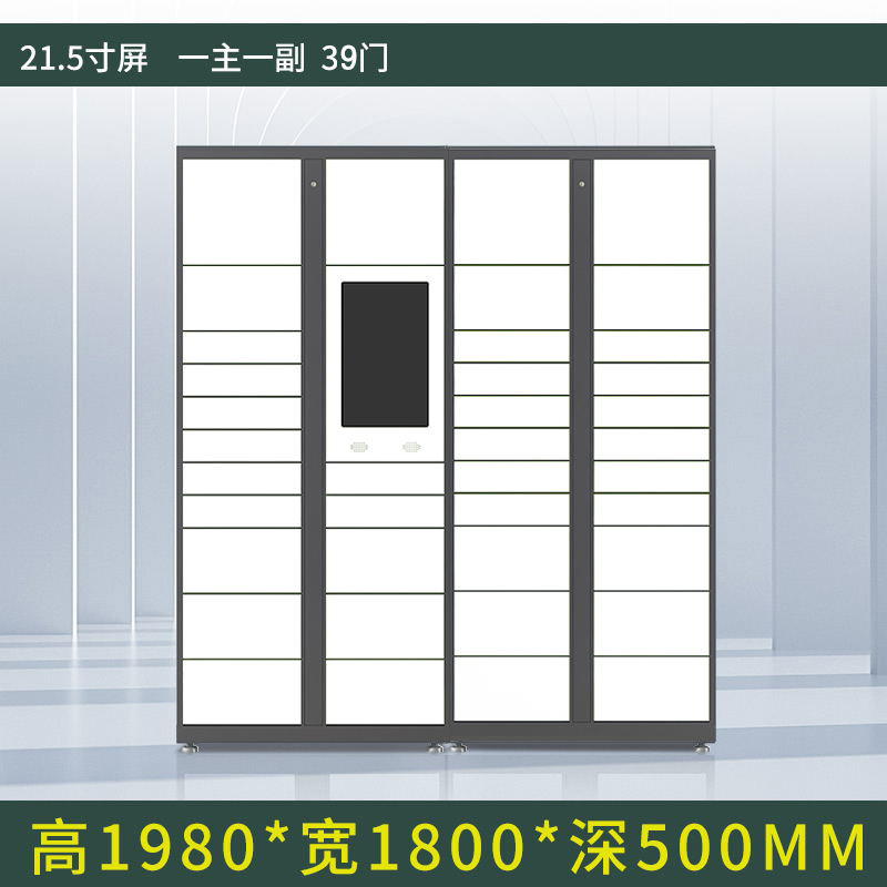 阿拉贡智能快递柜小区快递自提柜派件柜室外寄存柜信报箱储物柜一主一副39格