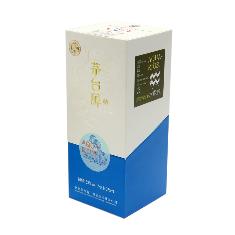 茅台醇 星座酒水瓶座 53度375ml*1盒装 酱香型白酒 入口柔顺