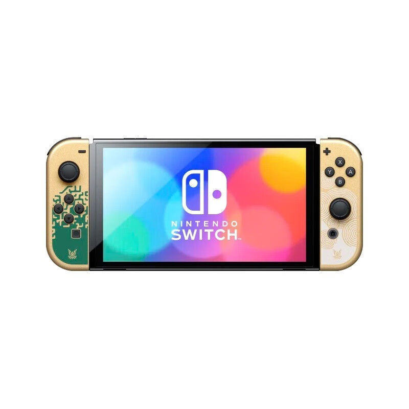 任天堂switch oled游戏机ns港版OLED塞尔达王国之泪限定机
