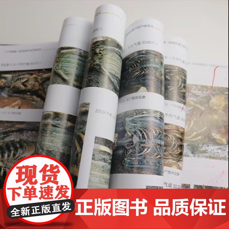 尸变图鉴 自然环境下的尸体变化 陈禄仕 著 自然环境下的尸体变化 尸体解剖规范法医学专业书籍 法医书籍 科普读物高清大图