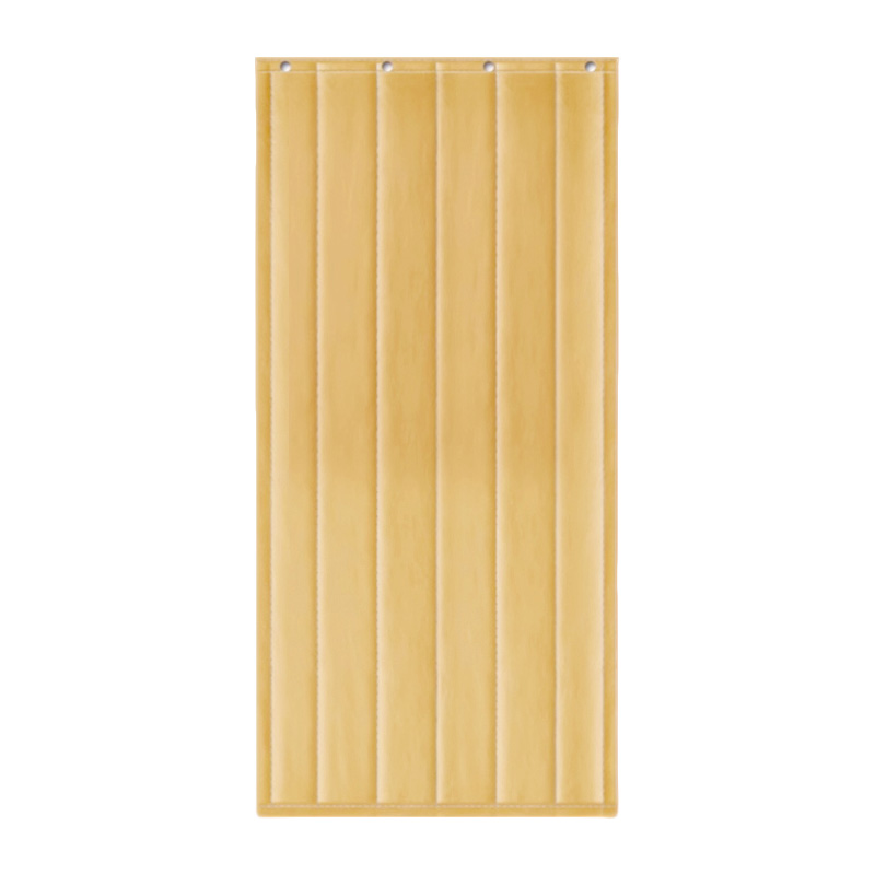 天空桥 棉门帘 MML-9金黄色无窗口四层棉 平方米高清大图