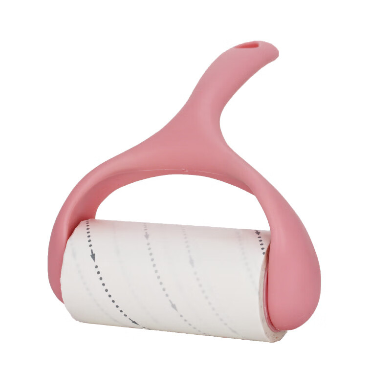 丽佳邦企鹅粘毛器10cm滚筒卷纸替换除尘宠物毛发清洁10cm斜纹好撕纸卷60撕 1卷高清大图