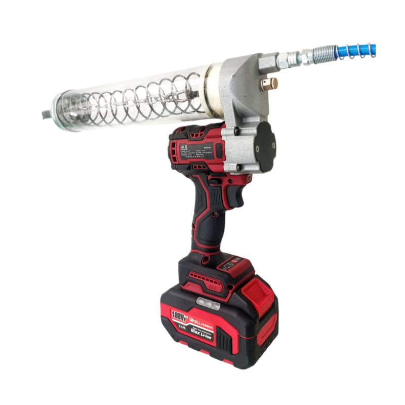 联岚充电式无刷高压锂电黄油枪打油注油枪/套高清大图