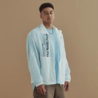 The North Face/北面男士运动撞色拼接防风保暖夹克外套 110XXL LIGHT_BLUE