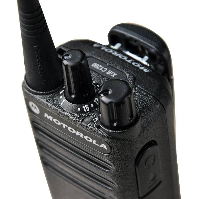 摩托罗拉(MOTOROLA)XiR C1200 UHF无线手持数字对讲机 模拟数字双模式语音播报双时隙 IP54高清大图