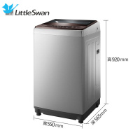 小天鹅 (Little Swan) 8公斤全自动波轮洗衣机 水魔方科技 APP智能操控家用 TB80-6288WCLS