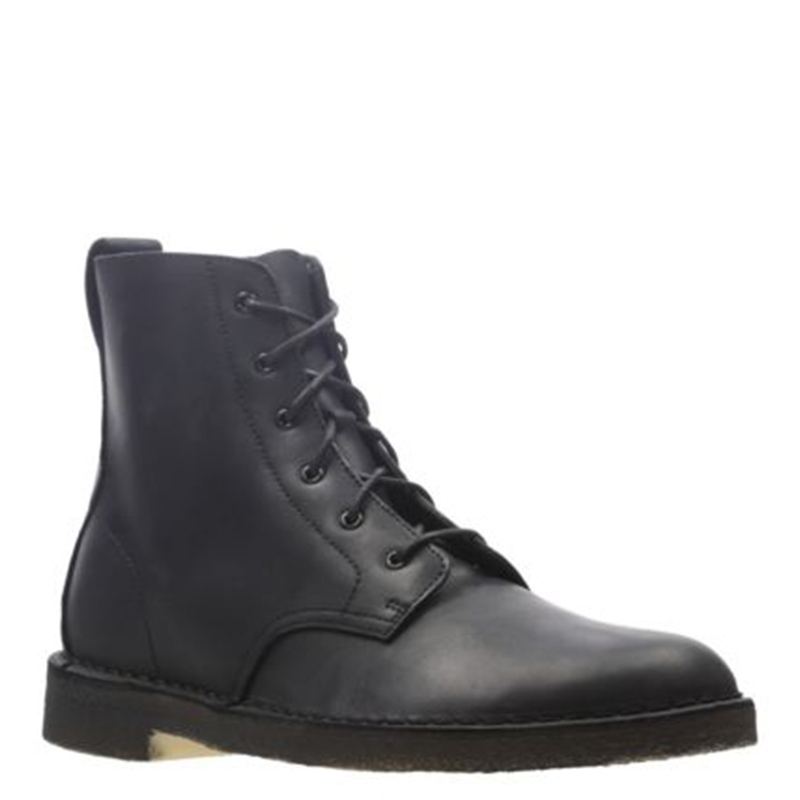 [直营] 其乐(Clarks) Desert Mali 男士时尚牛皮纯色高帮系带舒适沙漠休闲靴男鞋 秋季 牛皮商务鞋 男