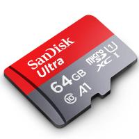 [免邮]闪迪(SanDisk)TF卡 64GB 手机内存卡 120MB/s Micro SD卡 存储卡(不支持华为手机)