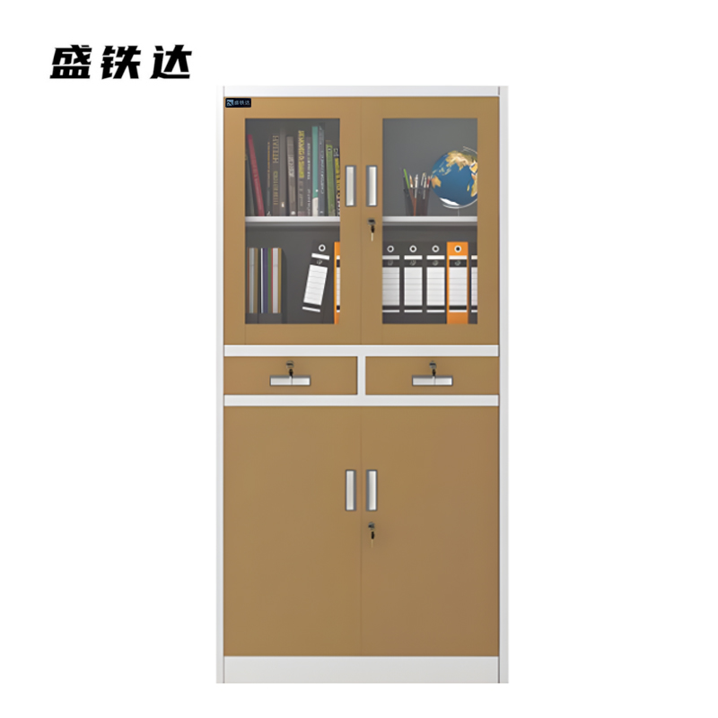 盛铁达 文件柜中二斗器900*420*1850mm(颜色可定制) STD-192 台