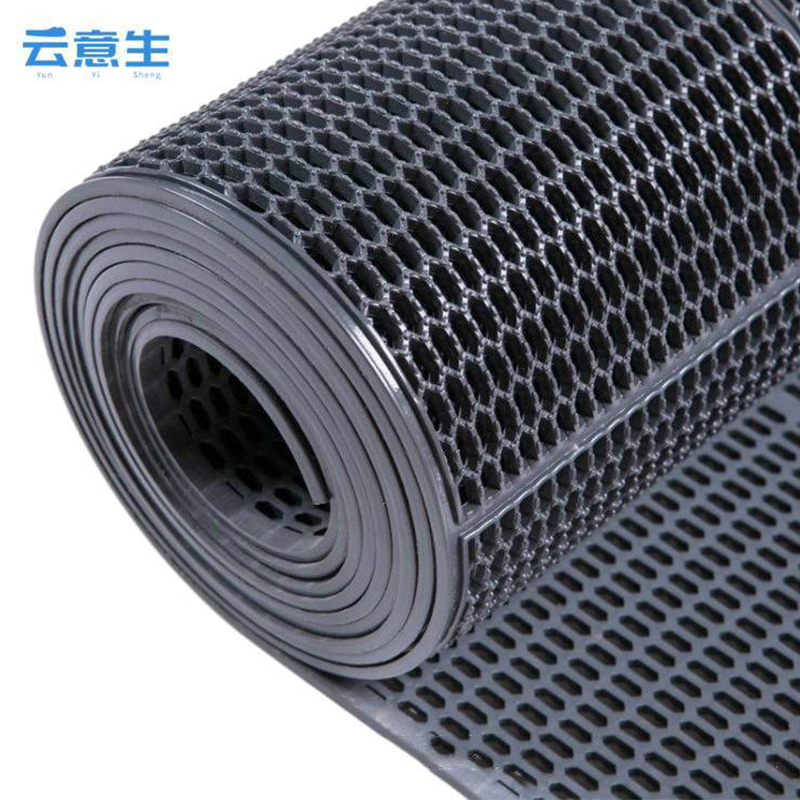 云意生 PVC六角镂空 地垫 定制/平方米高清大图