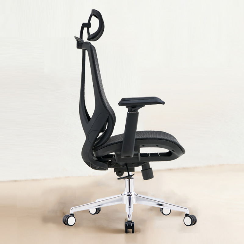 臻远 ZY-8951 办公椅人体工学椅转椅 3D扶手 黑框 单位:把高清大图