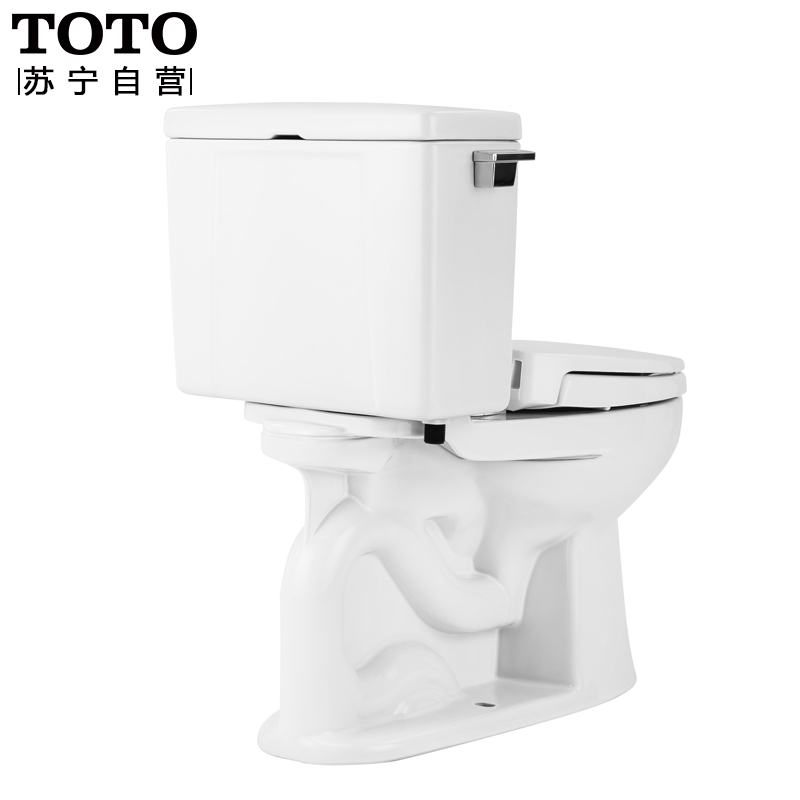 TOTO马桶 节水坐便器 虹吸式座便器抽水马桶CSW718 马桶套装718+TCF6631CS