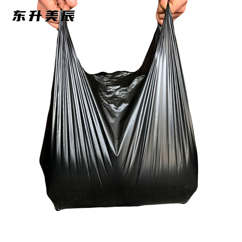 东升美辰 手提垃圾袋大号加厚32*50cm(1包100个) DS-071 包高清大图