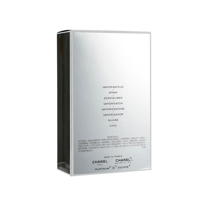 Chanel白金男士Edt100ml【彩妝香水】