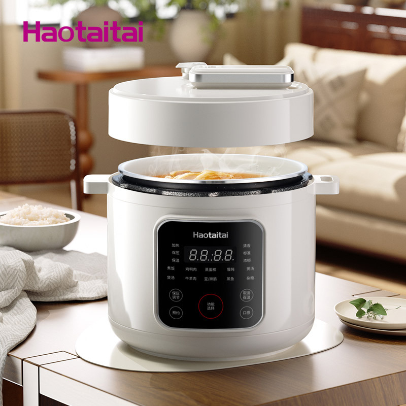 好太太 智能电压力锅5L HTT-306高清大图
