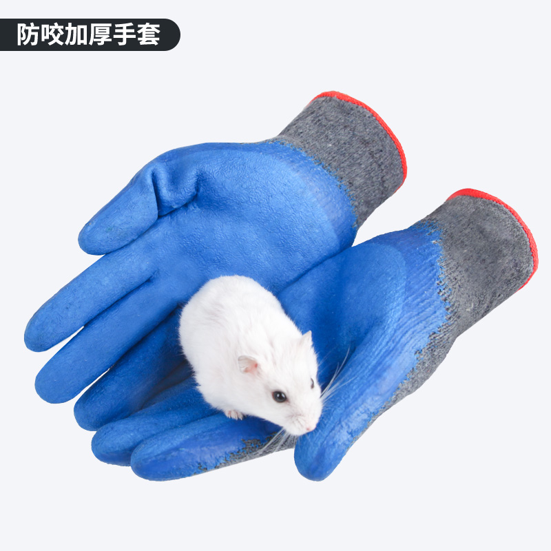 仓鼠手套防咬玩具宠物鼠刺猬金丝熊小仓鼠防抓伤专用用品 防咬加厚