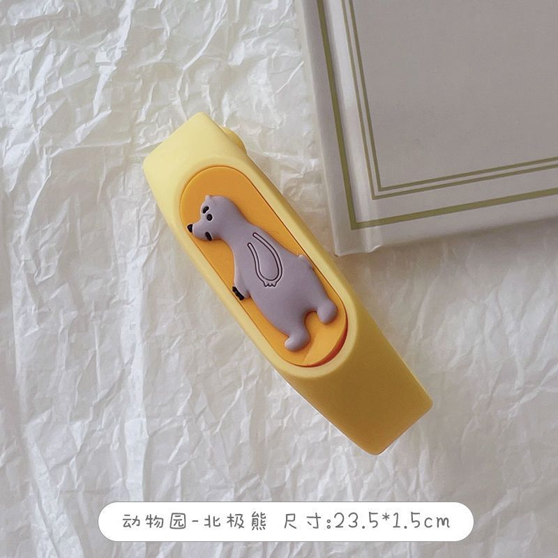 驱蚊手环安全童防蚊手链户外防蚊贴宝宝随身成人婴儿防蚊扣神器|动物园-北极熊
