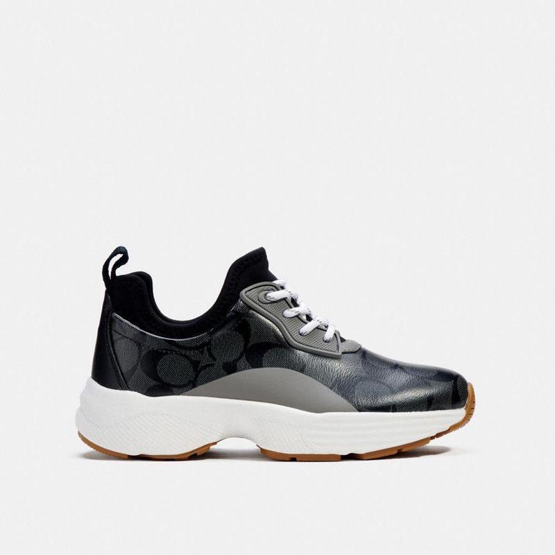 蔻驰coach 奢侈品c270 runner 新款时尚休闲舒适 复古老爹鞋 运动低帮