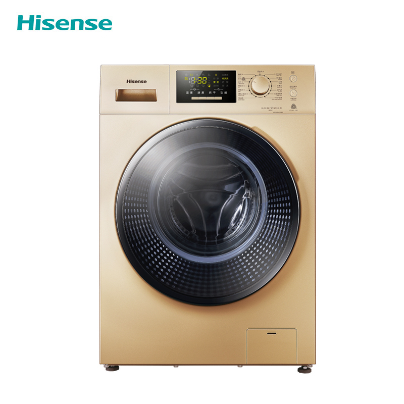 Hisense/海信 HD100DA122FG 全自动家用洗烘干一体滚筒洗衣机10KG