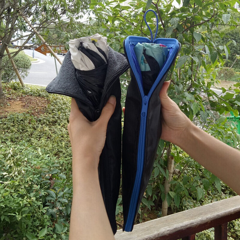 雨伞套防水收纳包袋伞袋手提随身车用吸水折叠伞包加长35cm创意视频