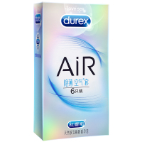 杜蕾斯旗舰店避孕套 AiR隐薄空气套6只装