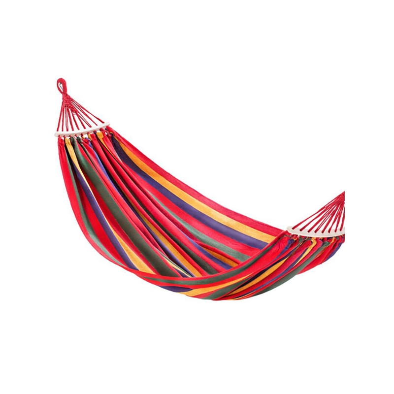 吊床户外单双人秋千学生室内寝室宿舍加厚帆布古达露营防侧翻吊椅