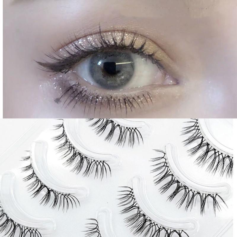 月儿公主假睫毛w1假睫毛眼睫毛日系自然款式月儿公主一盒5对