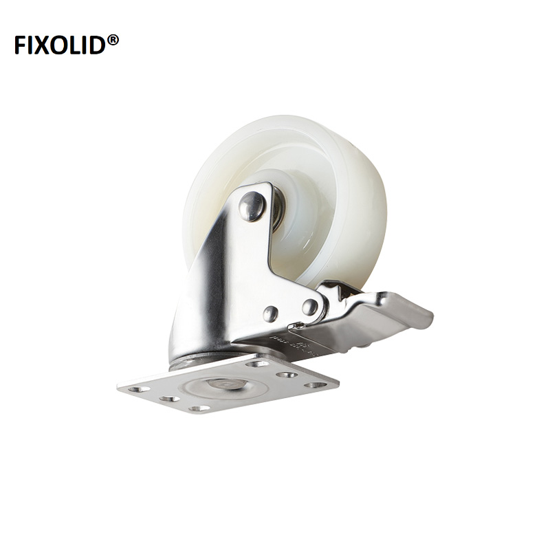 FIXOLID 尼龙脚轮万向带刹车 3寸 个高清大图