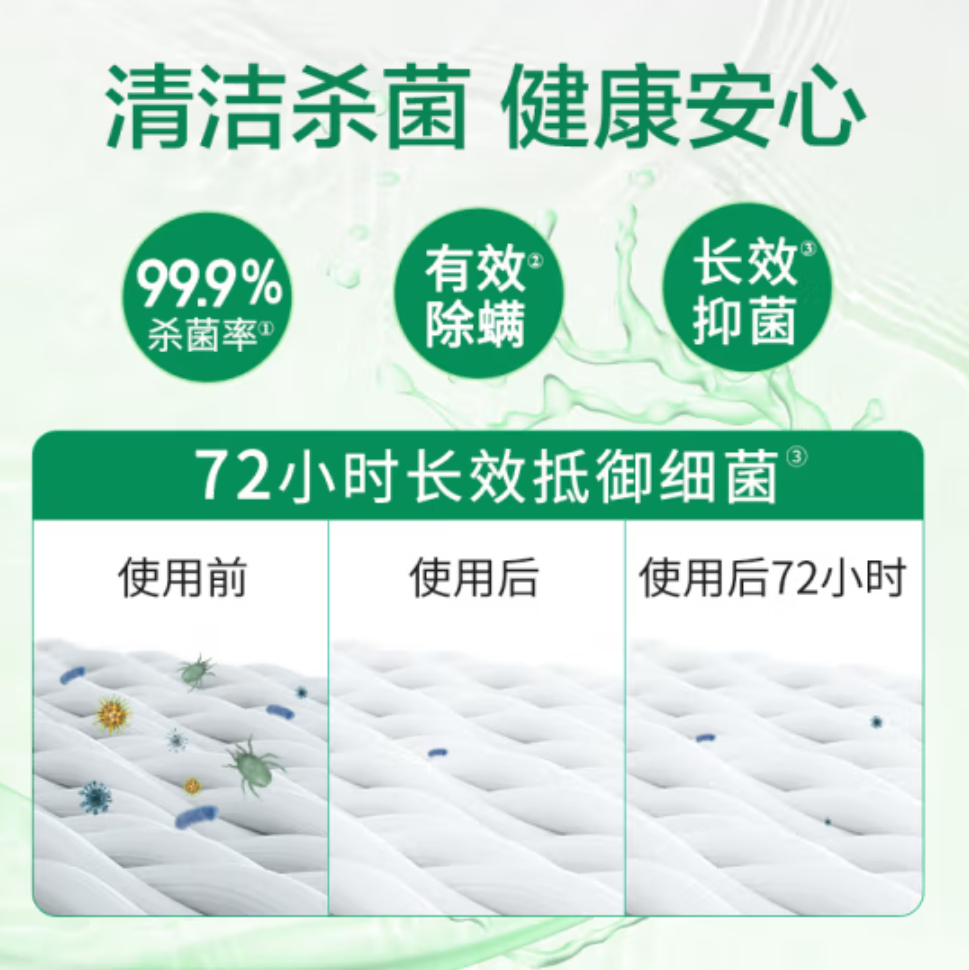 滴露(Dettol) 4合1多效洗衣凝珠 持久留香洗衣球留香珠 除菌除螨深层洁净洗衣液 [尝鲜装]24颗*单盒高清大图