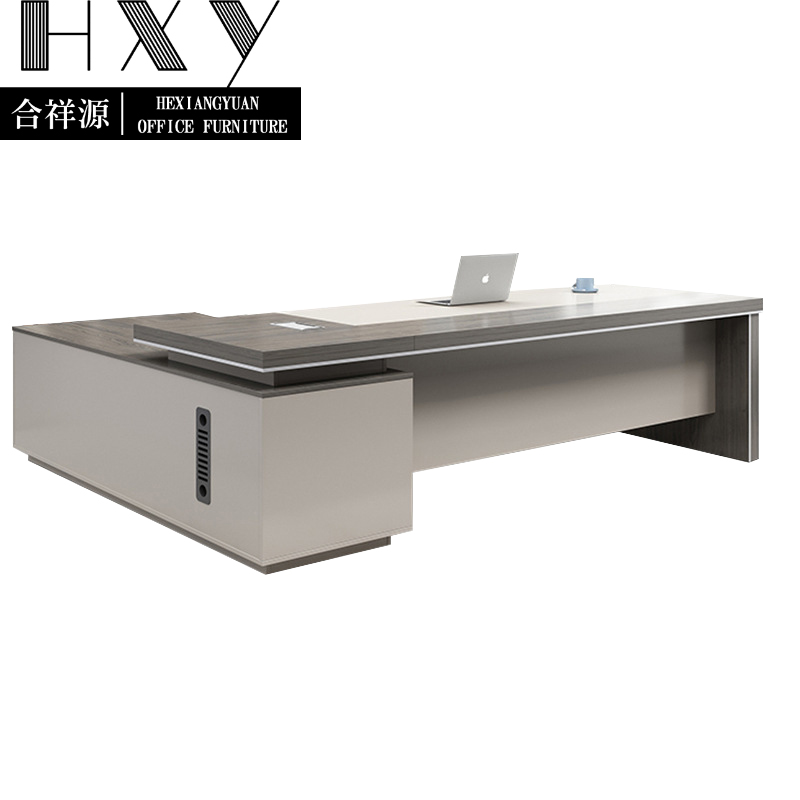 合祥源 老板办公桌 2400*1800*750mm 单位:张高清大图