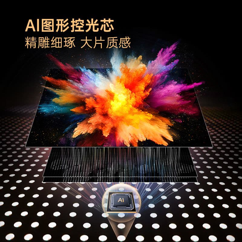康佳电视 65M8 65英寸 壁纸Mini AI-LED电视 4+64GB 极致生活家图片
